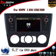 Coche DVD GPS para la navegación video de BMW 1 / E81 / E82 / E87 / E88 con Bluetooth / Radio / RDS / TV / Can Bus / USB / iPod / HD